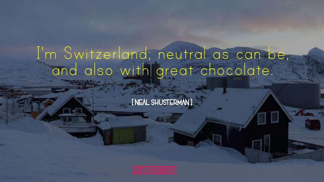 Weinrich Chocolate quotes by Neal Shusterman