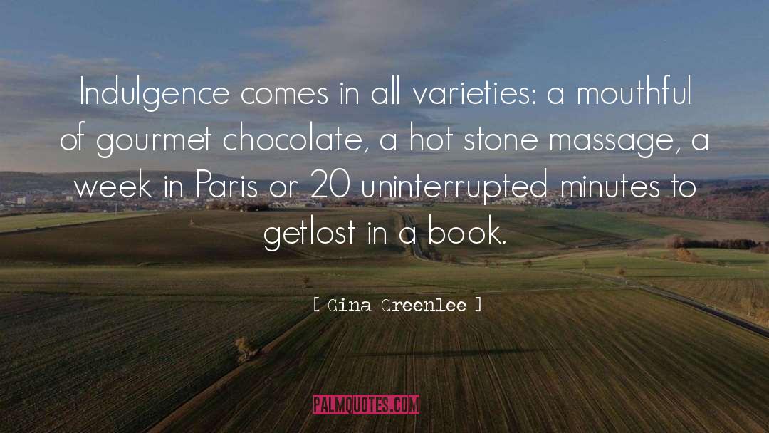 Weinrich Chocolate quotes by Gina Greenlee