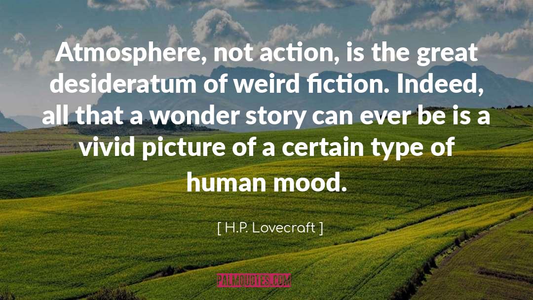 Weird Fiction quotes by H.P. Lovecraft