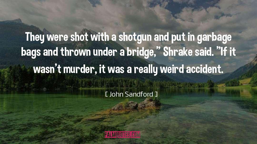 Weird Poses quotes by John Sandford