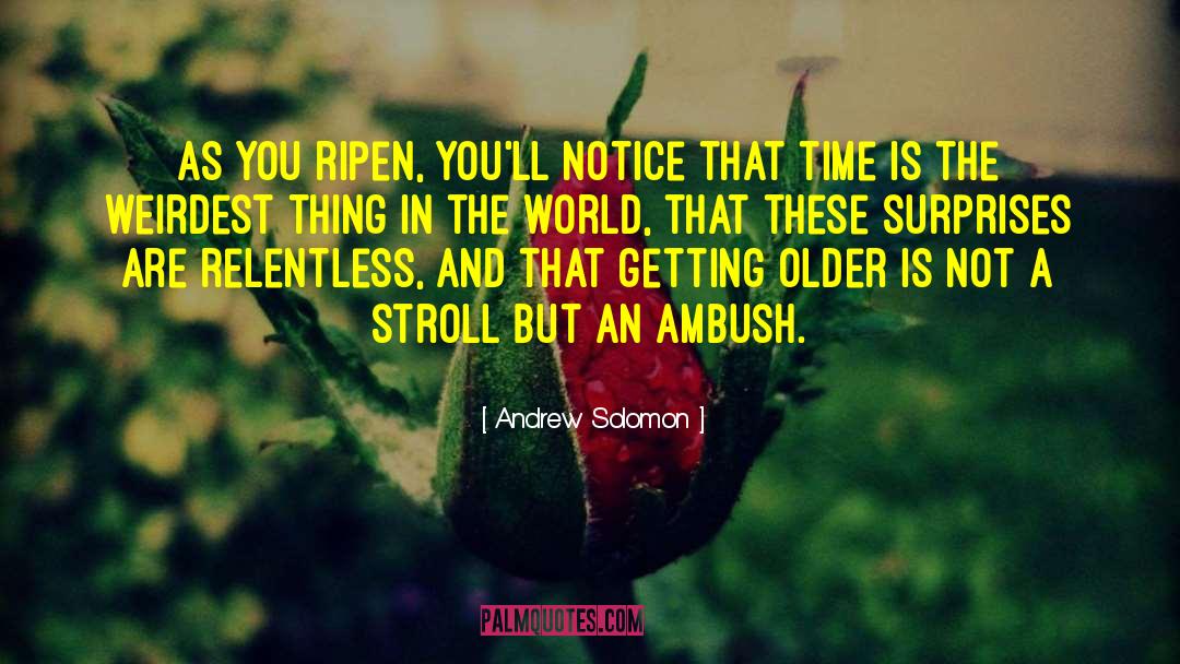 Weirdest quotes by Andrew Solomon