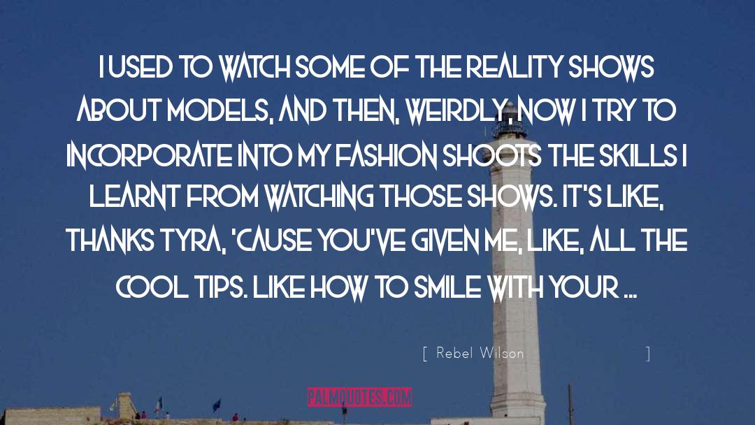 Weirdly quotes by Rebel Wilson