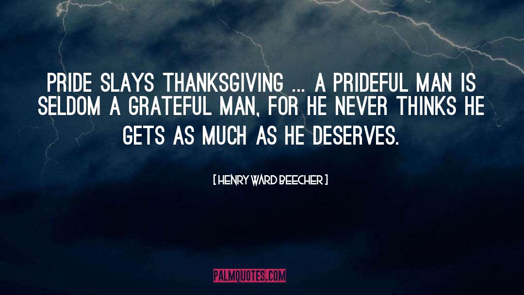 Weis Thanksgiving quotes by Henry Ward Beecher