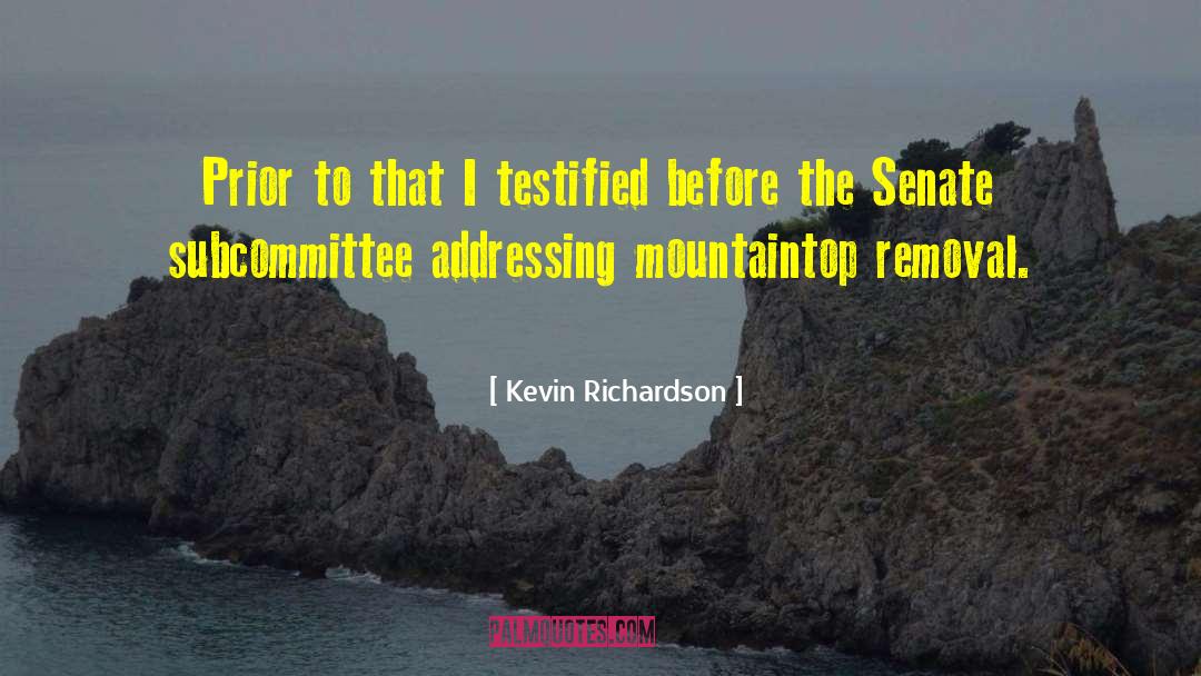 Welcome Addressing quotes by Kevin Richardson