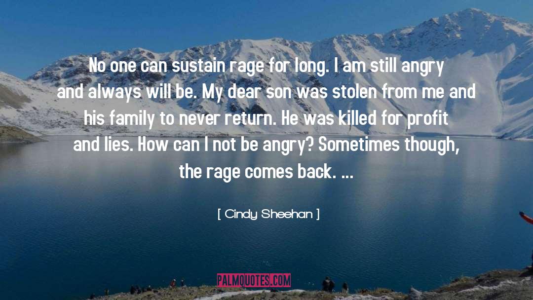 Welcome Back quotes by Cindy Sheehan