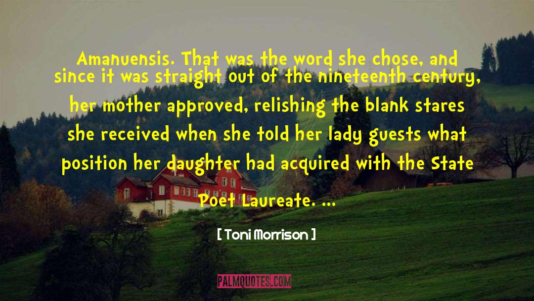 Welcome Guests quotes by Toni Morrison