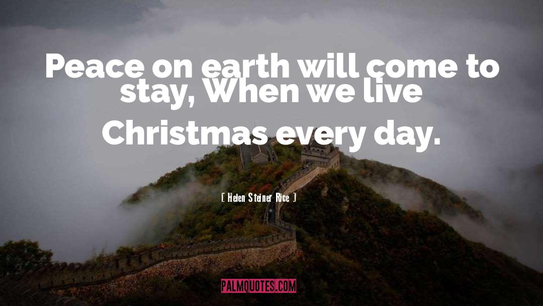 Welcome To Christmas quotes by Helen Steiner Rice