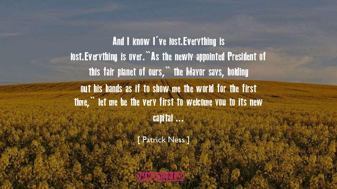 Welcome To Planet Jordo quotes by Patrick Ness
