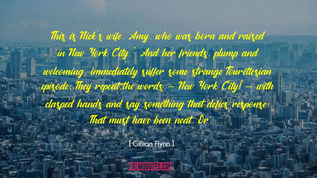 Welcoming New Born Baby Girl quotes by Gillian Flynn