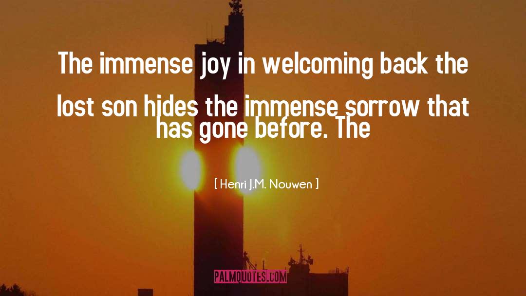 Welcoming quotes by Henri J.M. Nouwen