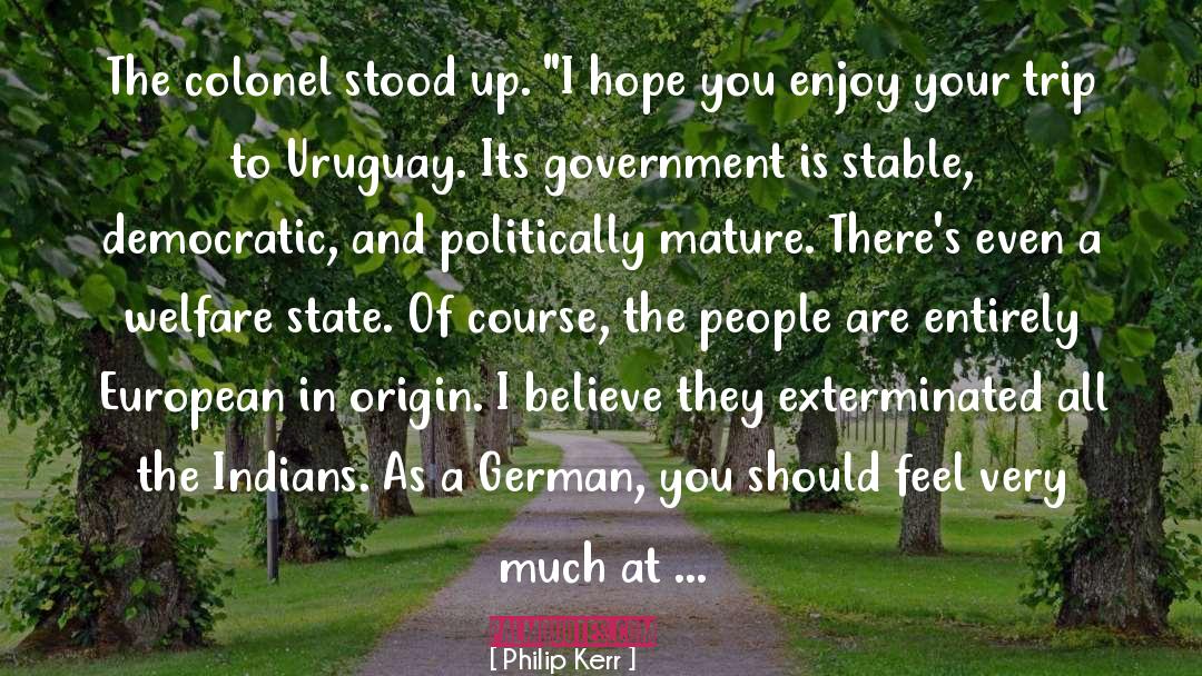Welfare State quotes by Philip Kerr