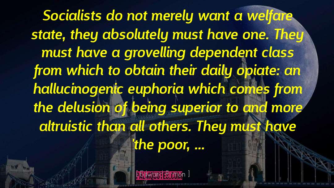 Welfare State quotes by Edward Britton