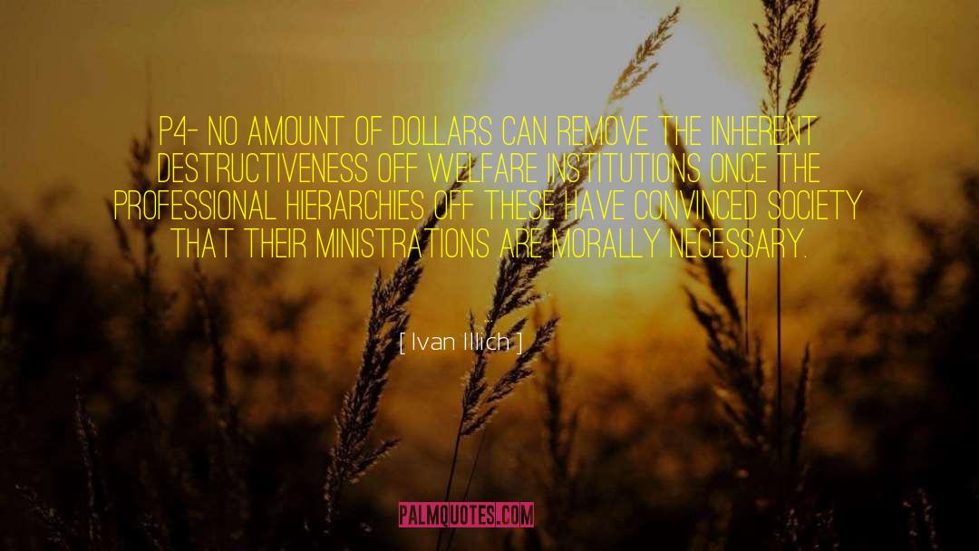 Welfare State quotes by Ivan Illich