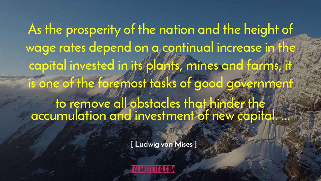 Welker Farms quotes by Ludwig Von Mises