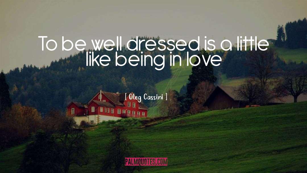 Well Dressed quotes by Oleg Cassini