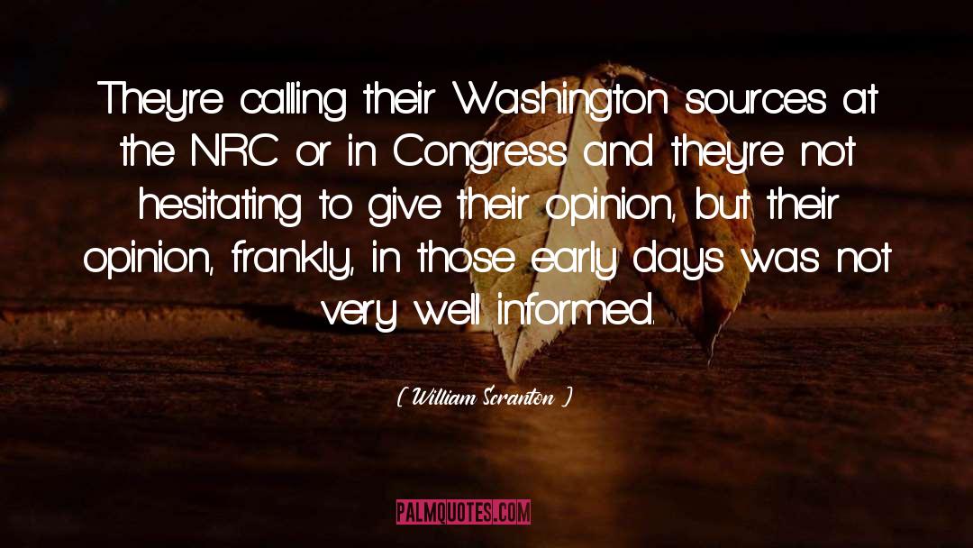 Well Informed quotes by William Scranton