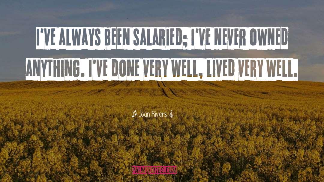 Well Lived quotes by Joan Rivers
