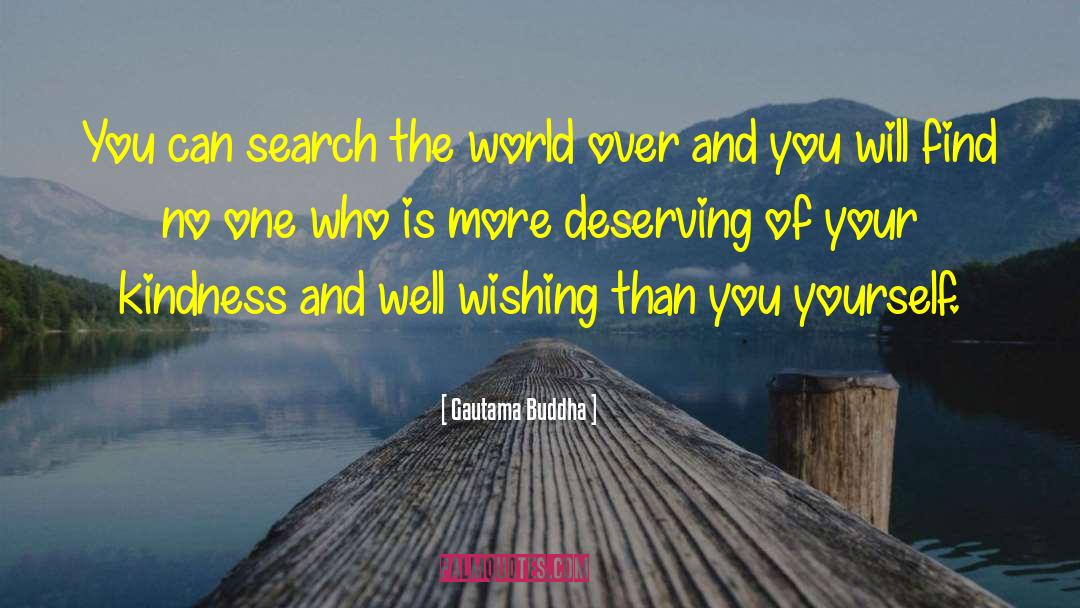Well Wishing quotes by Gautama Buddha