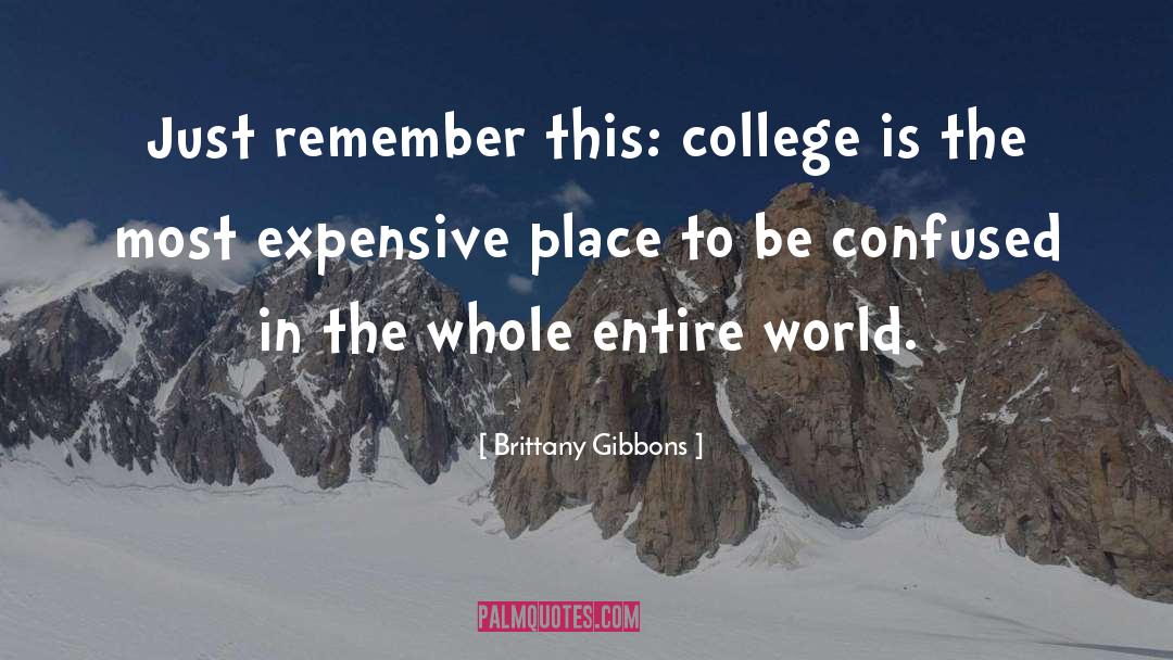 Wellesley College Commencement quotes by Brittany Gibbons