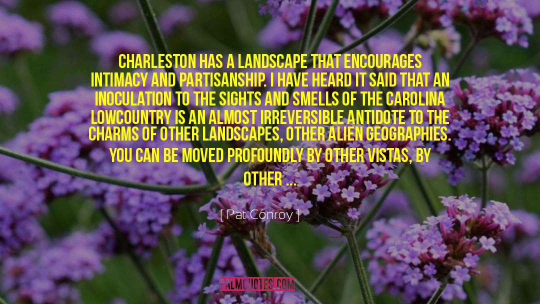Wellingtons Charleston quotes by Pat Conroy