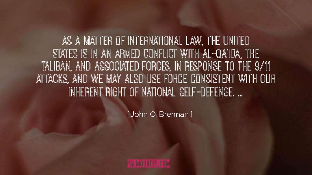 Wellner Law quotes by John O. Brennan