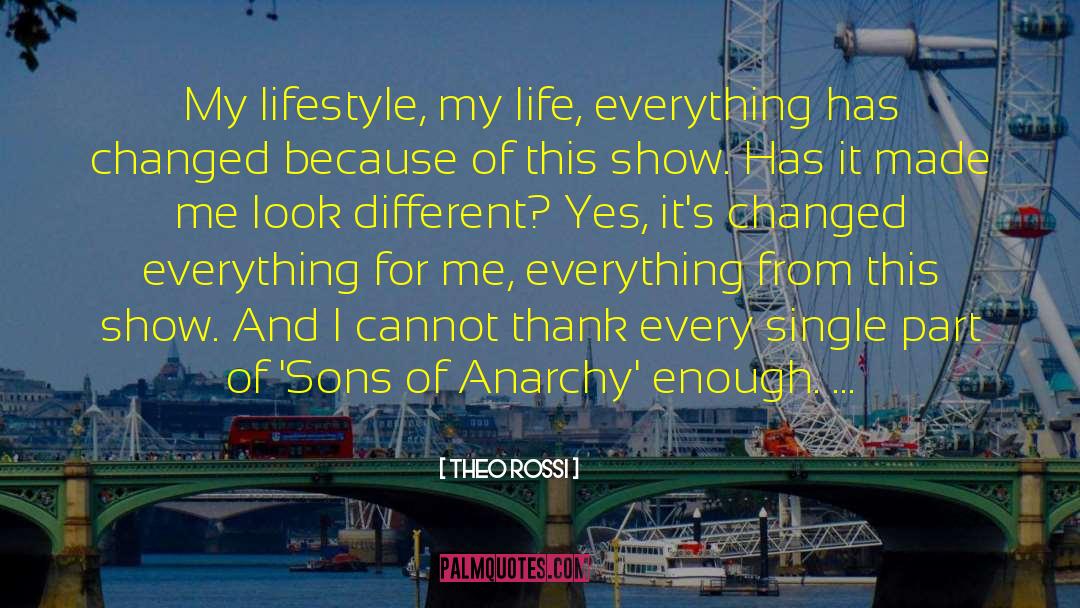 Wellness Evaluation Of Lifestyle quotes by Theo Rossi