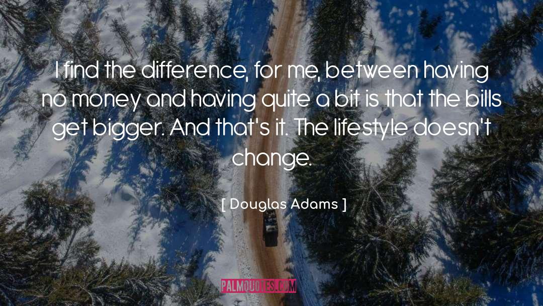 Wellness Lifestyle quotes by Douglas Adams