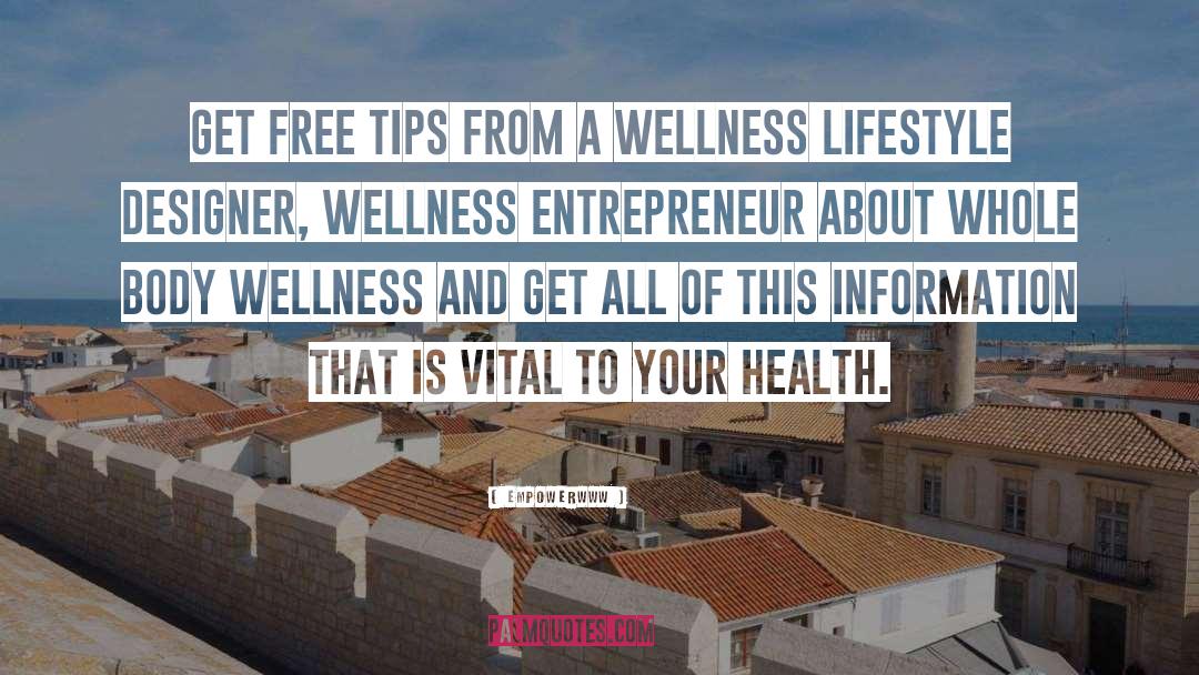 Wellness Lifestyle quotes by Empowerwww