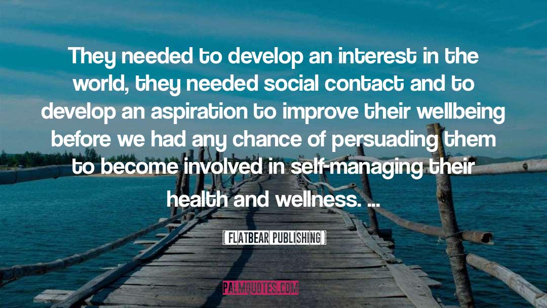 Wellness quotes by FlatBear Publishing