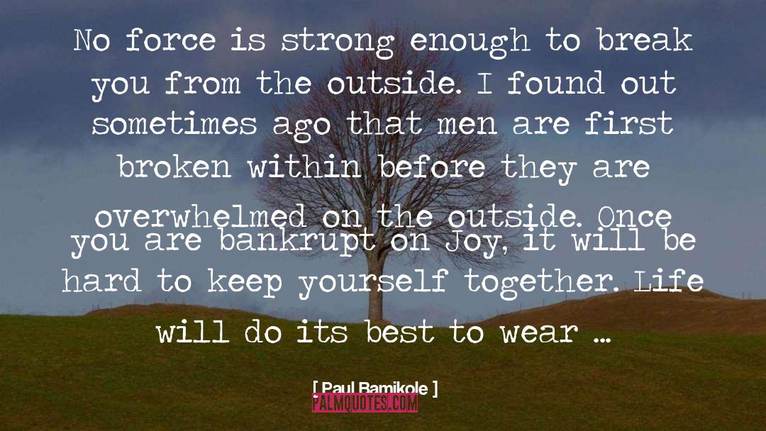 Wellness quotes by Paul Bamikole