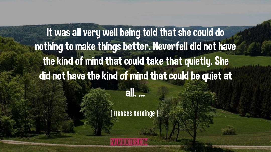 Wells quotes by Frances Hardinge