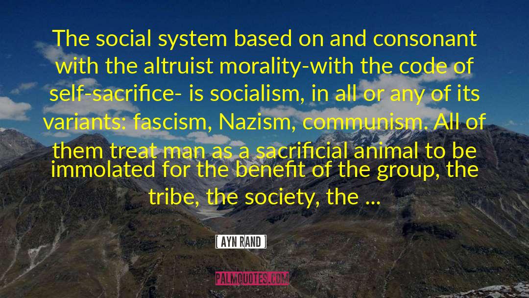 Welsh Hard Man In Society quotes by Ayn Rand