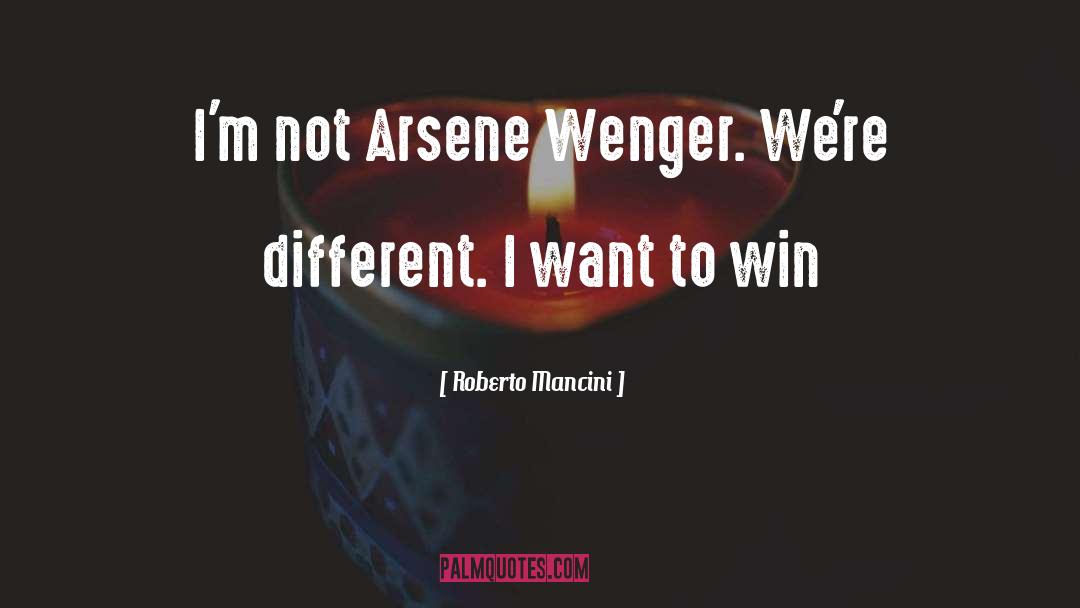 Wenger quotes by Roberto Mancini