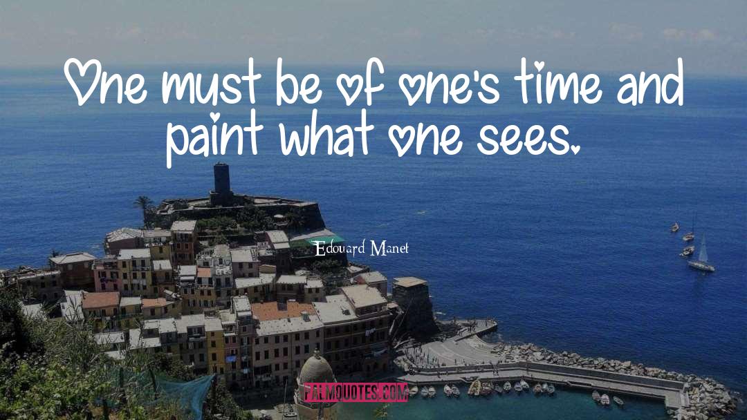 Wennersten Paint quotes by Edouard Manet