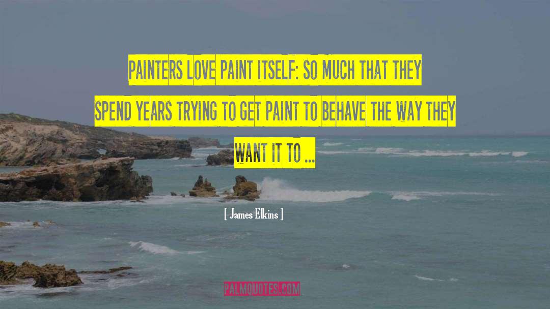 Wennersten Paint quotes by James Elkins