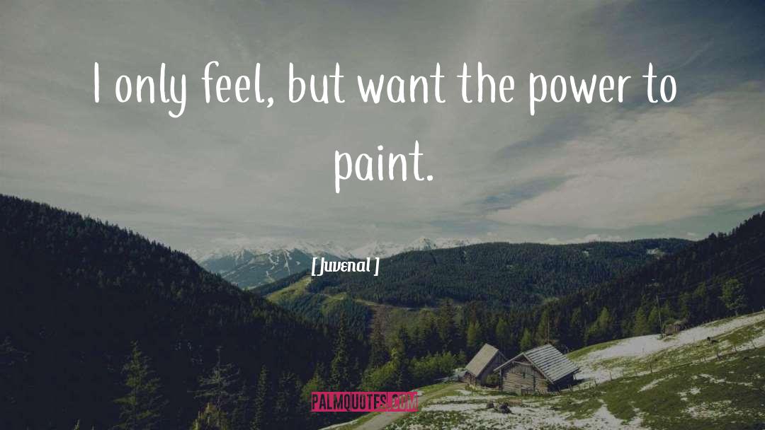 Wennersten Paint quotes by Juvenal