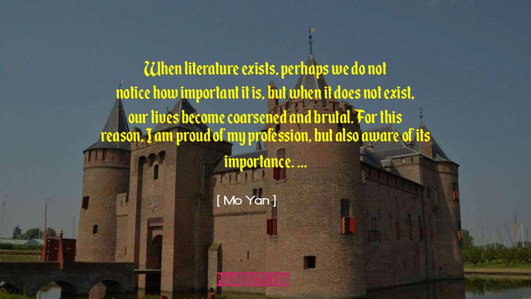 Wenqing Yan quotes by Mo Yan