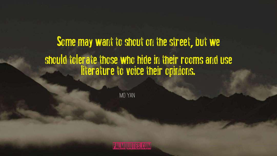 Wenqing Yan quotes by Mo Yan