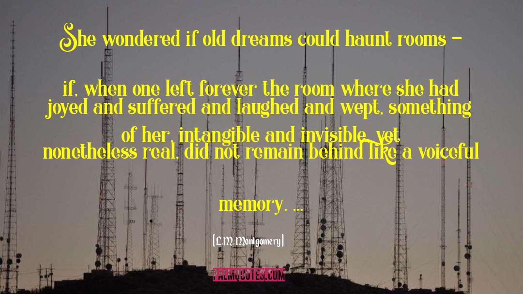 Wept quotes by L.M. Montgomery