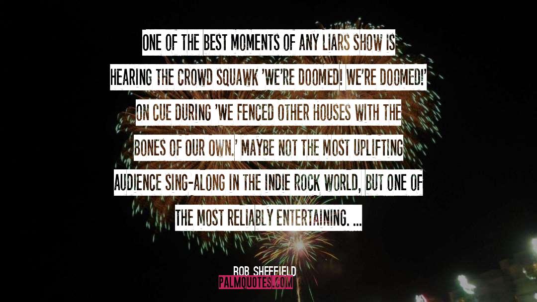 Were Doomed quotes by Rob Sheffield