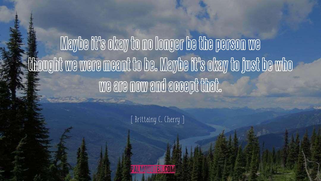 Were Meant To Be quotes by Brittainy C. Cherry