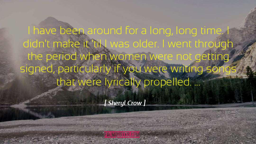Were Not Getting Older Birthday quotes by Sheryl Crow