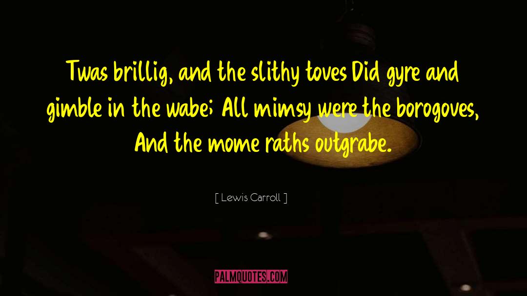 Were The Millers Edie Fitzgerald quotes by Lewis Carroll