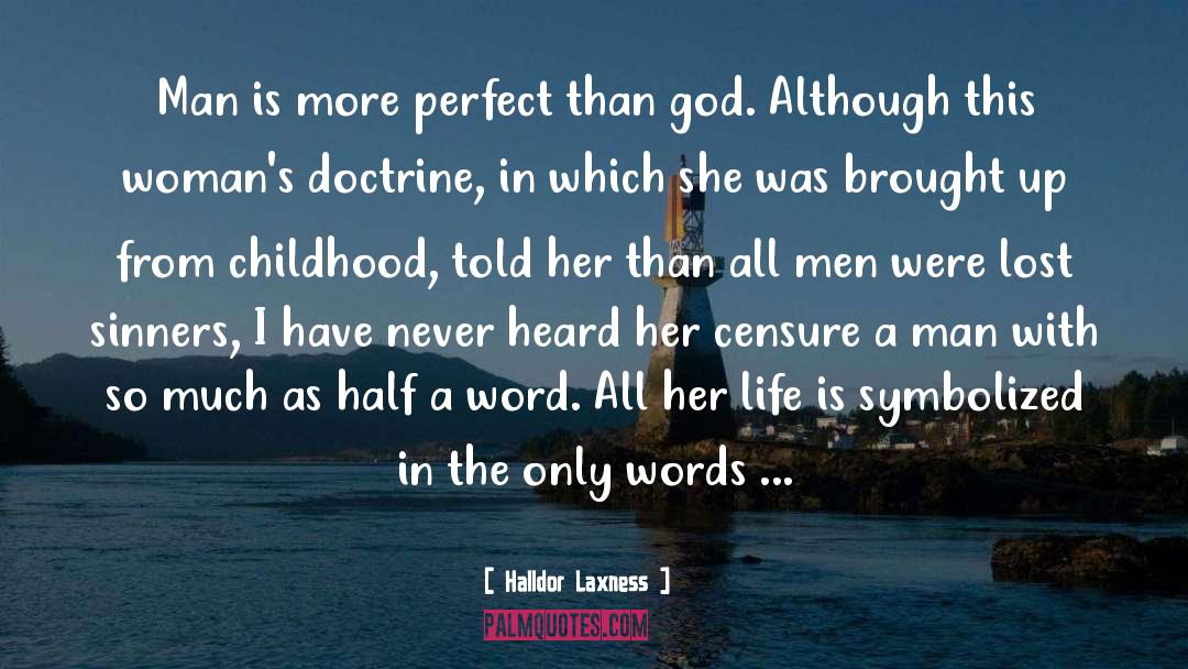 Were The Perfect Couple quotes by Halldor Laxness