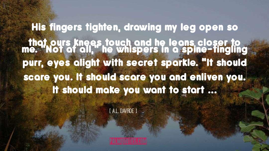 Werewolf Romance quotes by A.L. Davroe