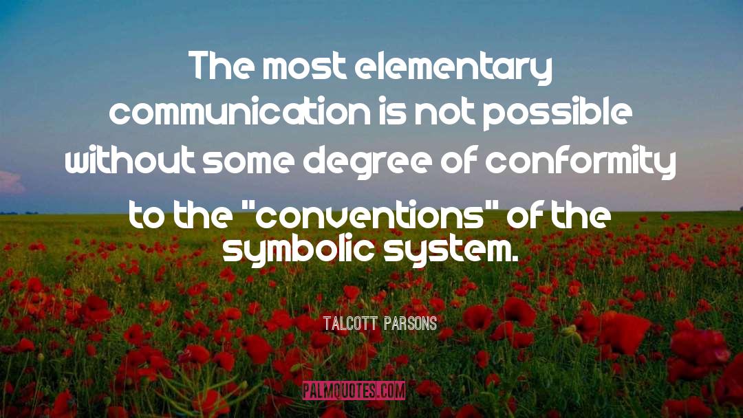 Wernli Elementary quotes by Talcott Parsons