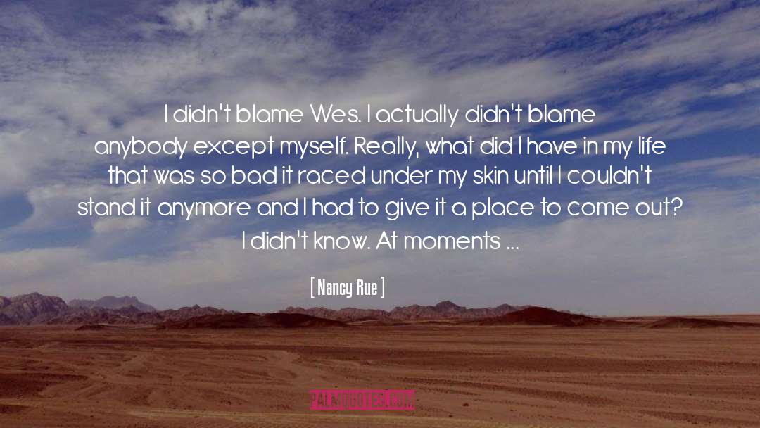 Wes quotes by Nancy Rue