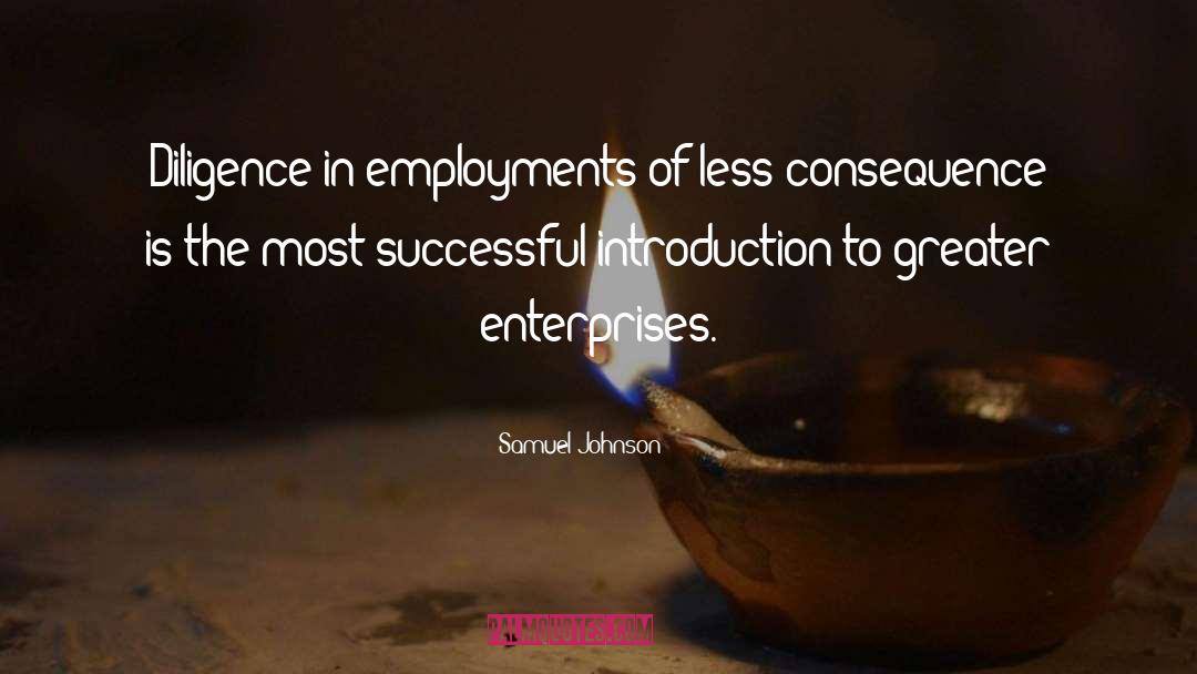 Wesolek Enterprises quotes by Samuel Johnson