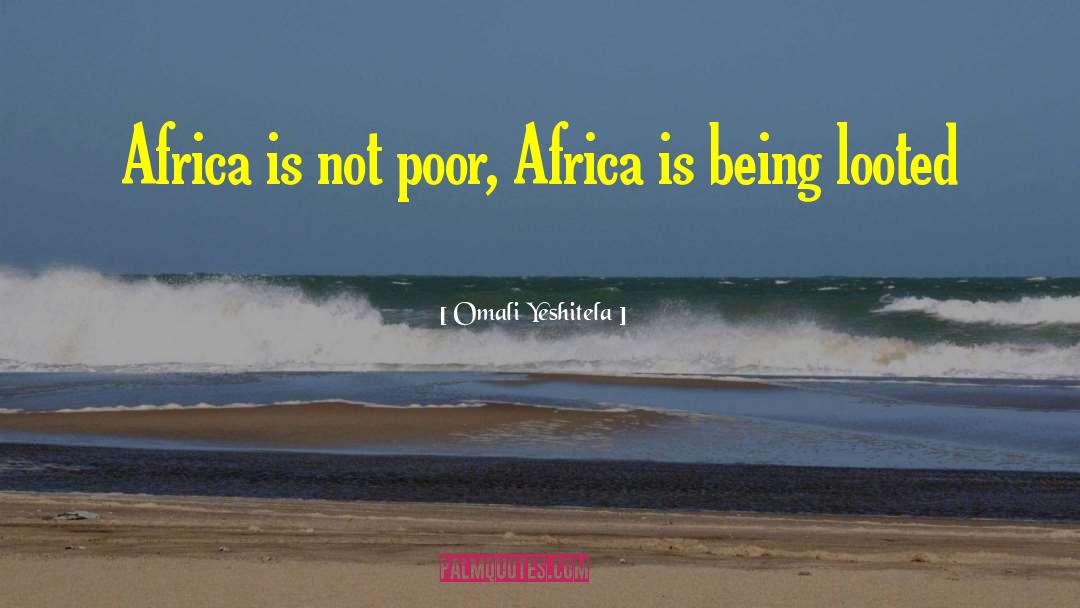 West Africa quotes by Omali Yeshitela