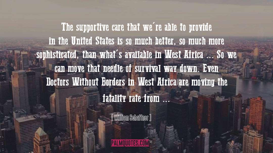 West Africa quotes by William Schaffner